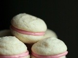 Raspberry Lemon Cream Cheese Whoopie Pies {Guest Post from Indigo Scones}