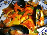 Paccheri di Gragnano con zucca e cozze