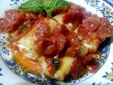 Paccheri ripieni alla caprese