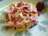 Tagliatelle alle fragole