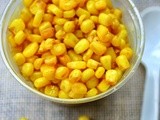 Corn Chaat/Masala Corn
