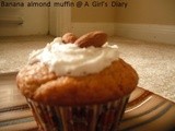 Banana and Almond Muffin