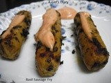 Basil Sausage fry