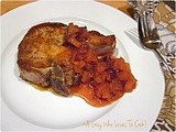 Roasted Pork Chops with Apple Chutney