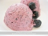 Blueberry Cheesecake Frozen Yogurt