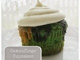 Camouflage Cupcakes