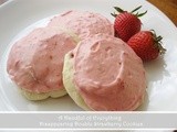 Disappearing Double Strawberry Cookies