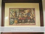 Honey Bear Counted Cross-Stitch