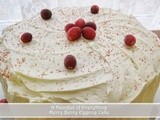 Merry Berry Eggnog Cake