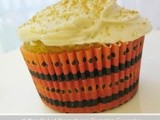 Pumpkin Cupcakes with Brown Sugar Cream Cheese Frosting