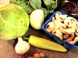 Mushroom And Cabbage Stir Fry