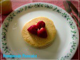 Eggless Homemade Pancake