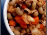 Karamani/Lobia/Black Eyed Pea Salad