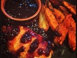 Chicken with Blueberry and Hot Pepper Sauce