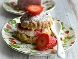 Fresh Strawberry Scones