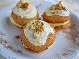 Jasmine and white chocolate Whoopie Pie