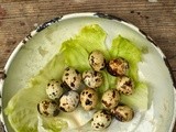 Mini Pizza Pies With Quail Eggs