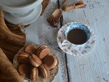 Mocha Toffee Macarons