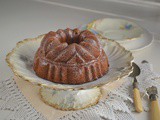 Orange Juice, Pine Nut Bundt Cake #BundtBakers