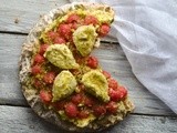 Pistachio and cherry cake