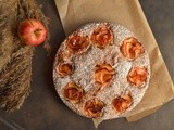 Rustic apple cake