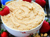 3 ingredients vanilla peanut butter dip recipe