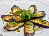 Eggplant with Sesame Ponzu Sauce