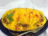 5-Way Cincinnati Chili Spaghetti Squash Boats #FoodieExtravaganza