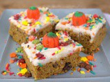 Amish Pumpkin Bars with Cream Cheese Frosting #PumpkinWeek