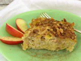 Apple Noodle Kugel #AppleWeek