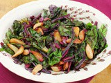 Beet Greens with Roasted Garlic