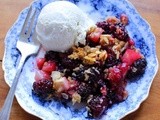 Blackberry-Pear Crisp