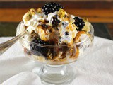 Blackberry Pistachio Crunch Sundae