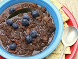 Blueberry Venison Chili