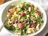 Broccoli and Cauliflower Salad