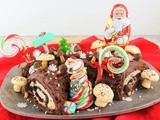 Bûche de Noël (Yule Log Cake) #BakingBloggers