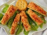 Buffalo Chicken Stuffed Celery