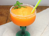 Cantaloupe Margaritas for #Sunday Supper