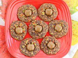 Caramel Apple Brownie Cookies #Choctoberfest