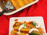 Chayote and Cuitlacoche Enchiladas #FreakyFruitsFriday #Sponsored