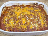 Cheese Enchiladas Rojas #MexicanRecipes