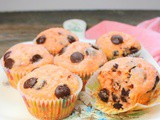 Cherry Chocolate Chip Muffins #Muffin Monday