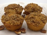 Cinnamon Sweet Potato Muffins #MuffinMonday
