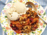 Cranberry Apple Crisp #CranberryWeek