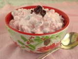 Cranberry Fluff Salad for #SundaySupper