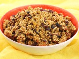 Cranberry Pecan Granola #BacktoSchoolRecipes