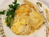 Creamy Potato and Apple Gratin