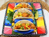 Crispy Shrimp Street Tacos #FishFridayFoodies