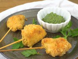 Curried Chicken Lollipops