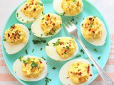 Deviled Eggs with Pickled Pearl Onion plus other Deviled Egg Recipes